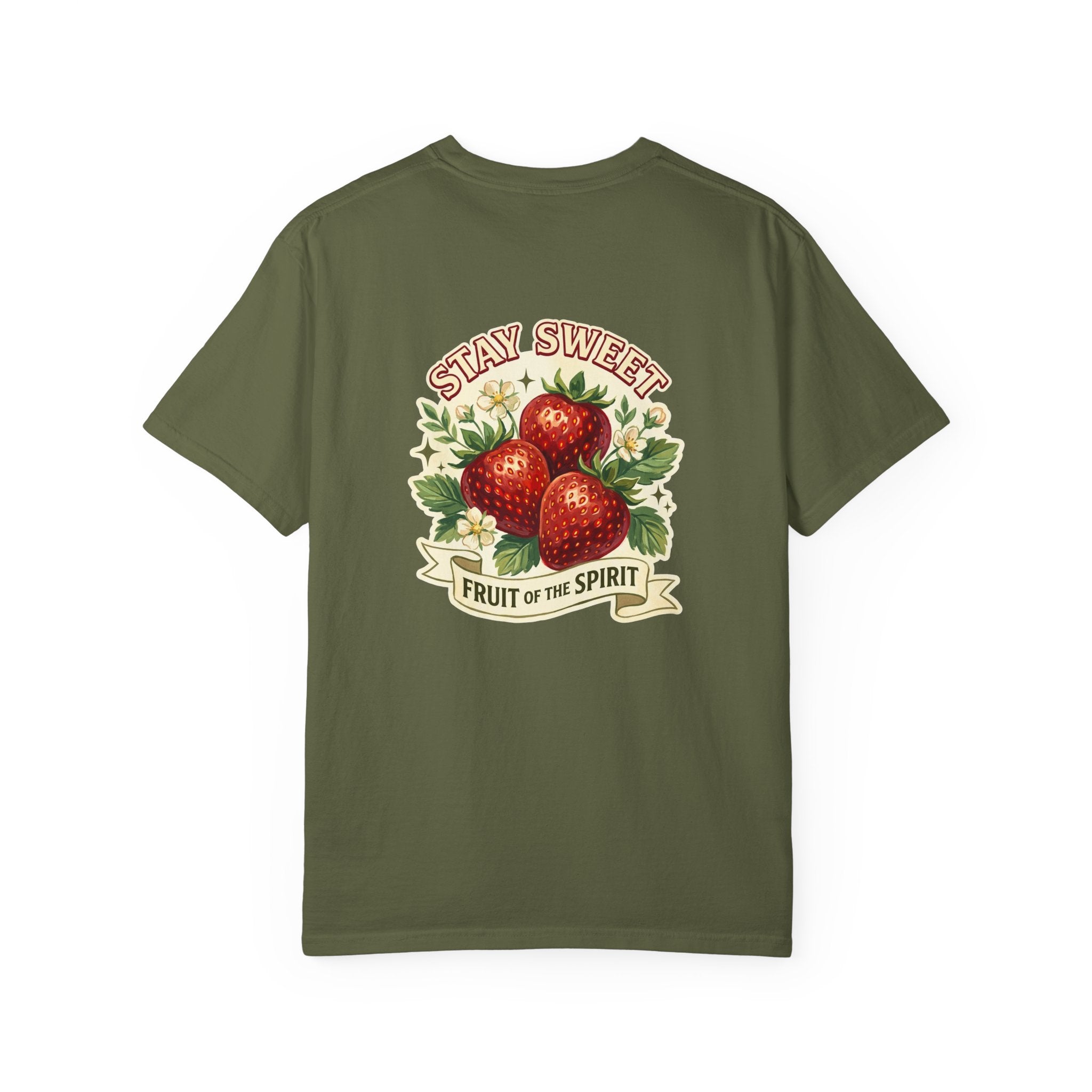 Fruit of the Spirit T‑Shirt — "Stay Sweet" Cross Graphic Tee