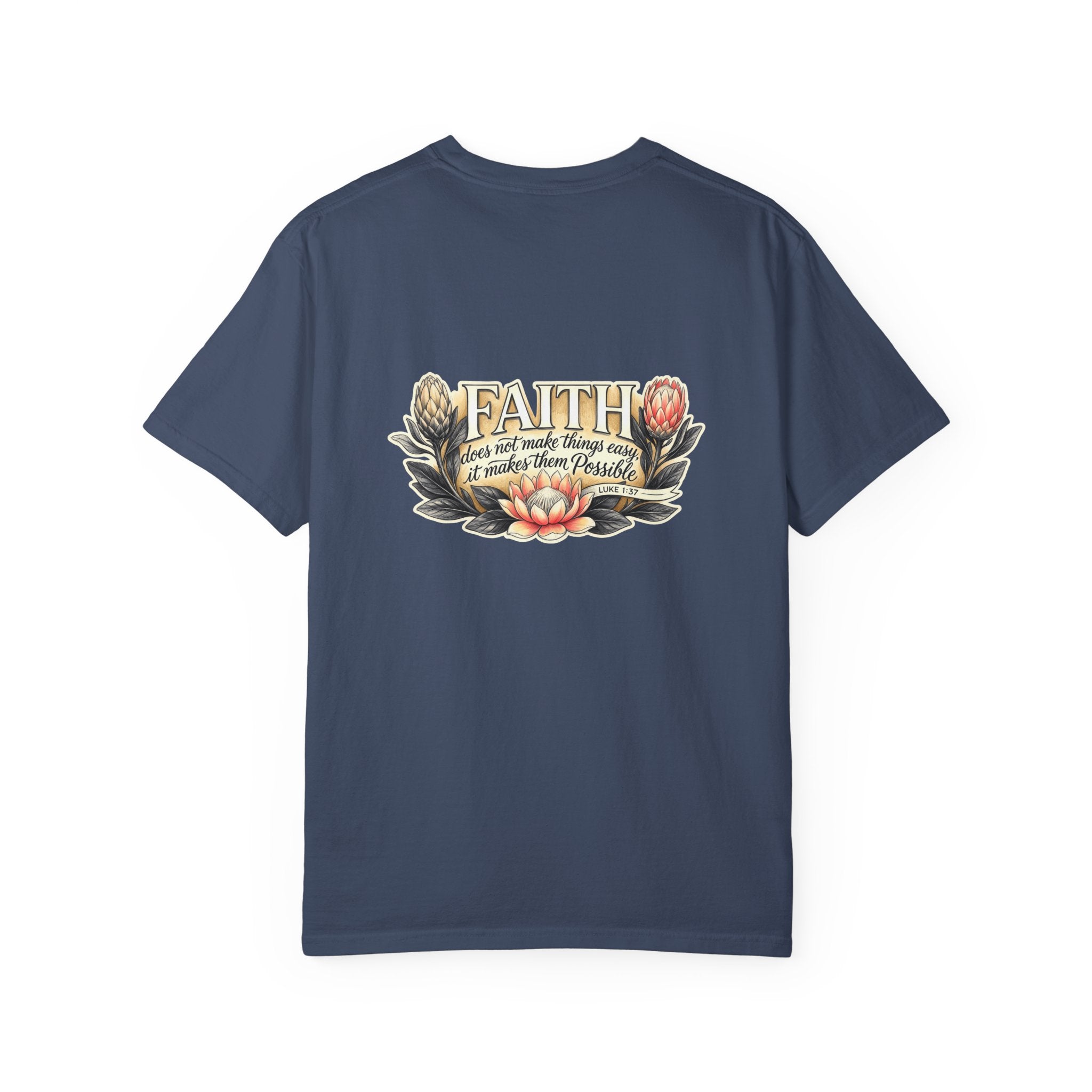 Faith 2 Christian Cross T-Shirt — "I Surrender All" Vintage Faith Graphic Tee