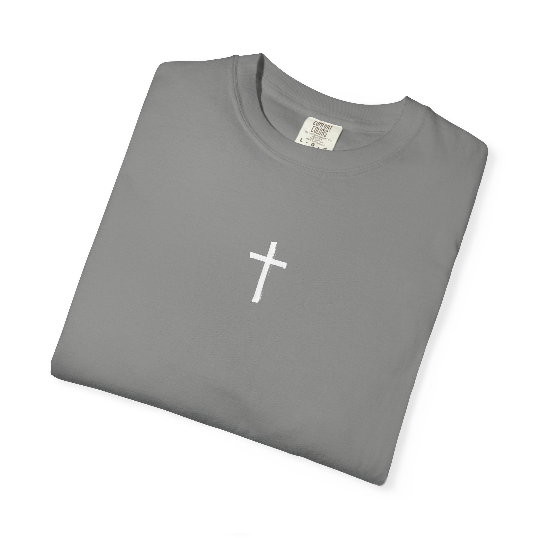 Christian Cross T-Shirt — "The Lord Is On My Side" Psalm 118:6 Graphic Tee
