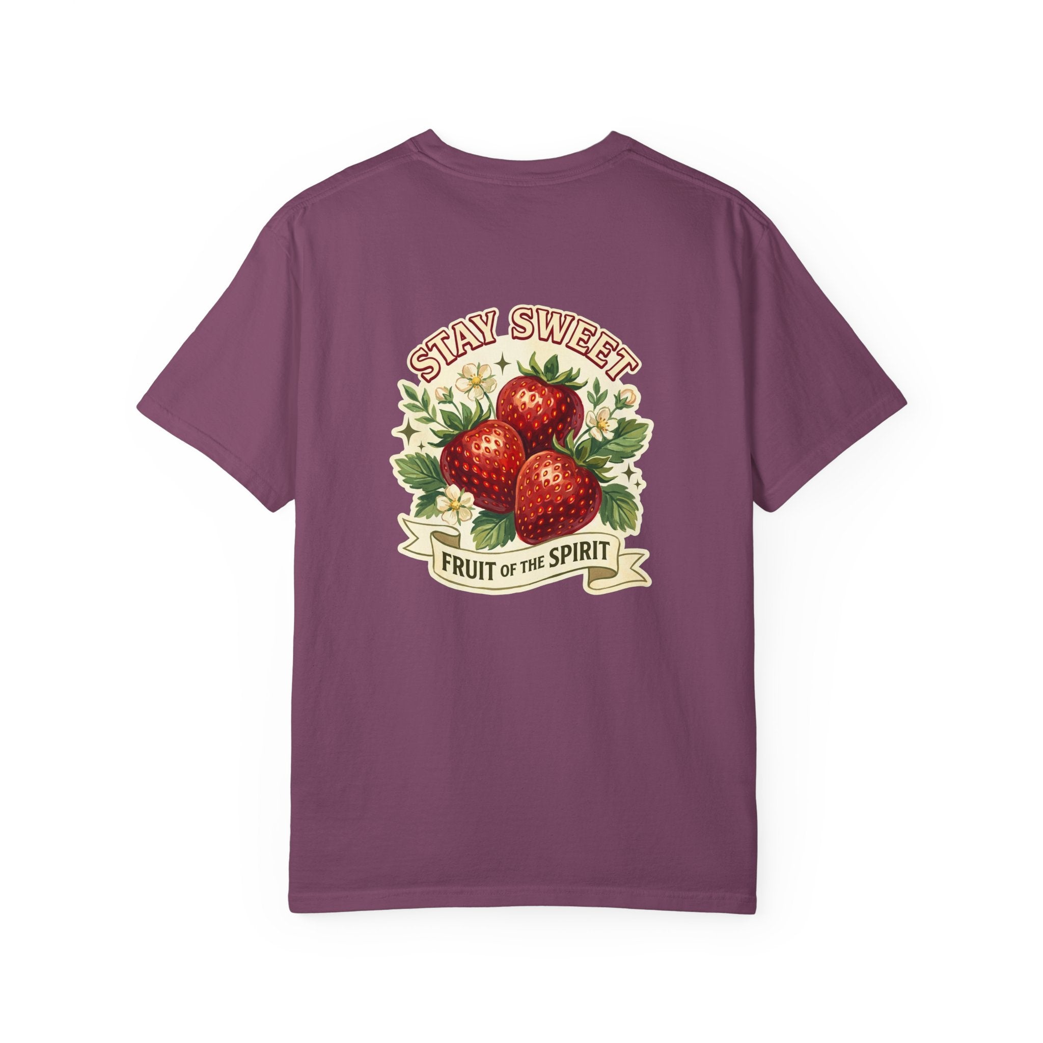 Fruit of the Spirit T‑Shirt — "Stay Sweet" Cross Graphic Tee