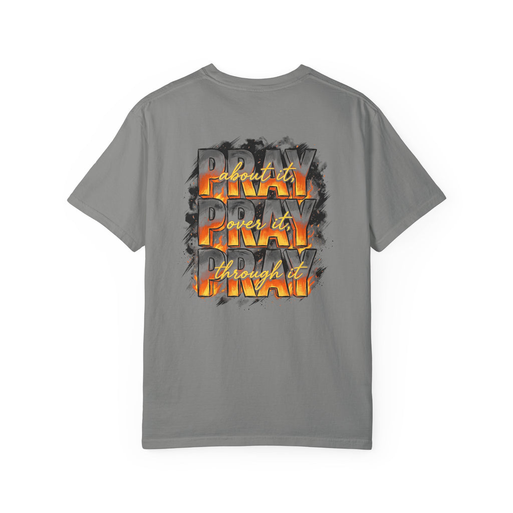 Pray about it T-shirt | Christian Cross Tee ALT COLOR