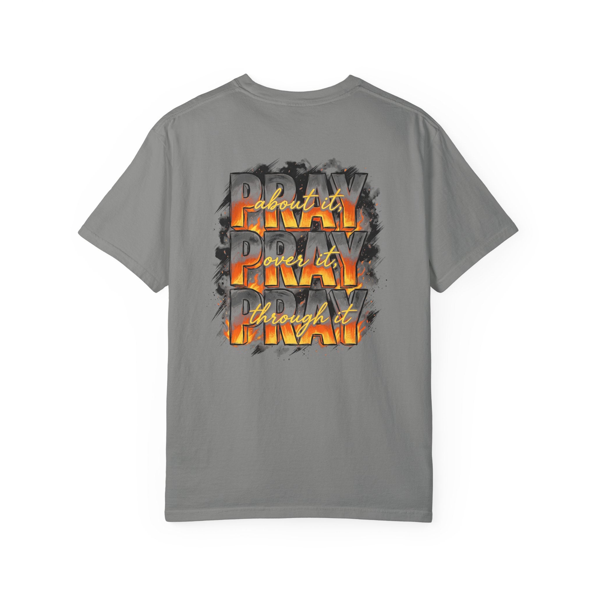 Pray about it T-shirt | Christian Cross Tee ALT COLOR