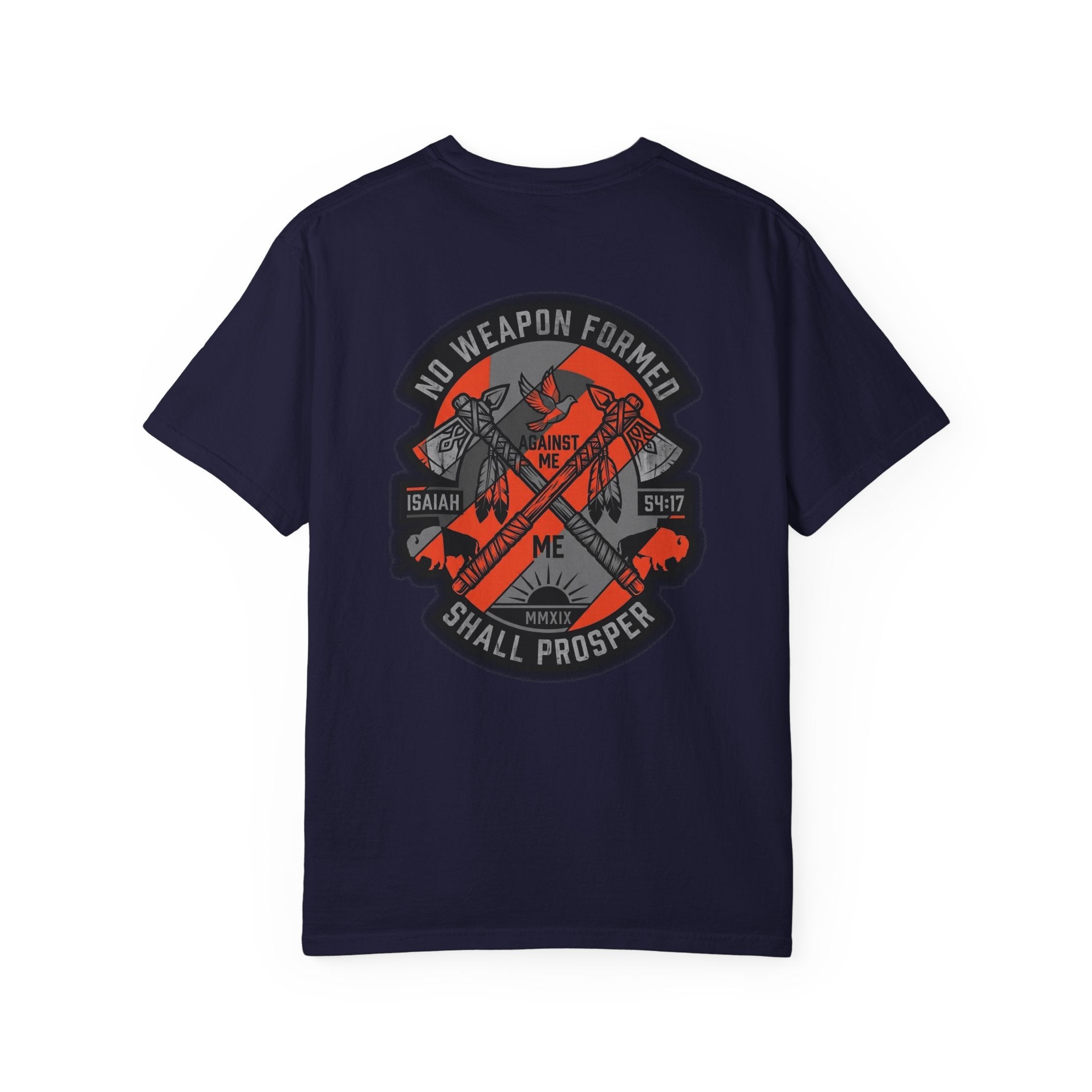 No Weapon T-shirt | Christian Cross Tee