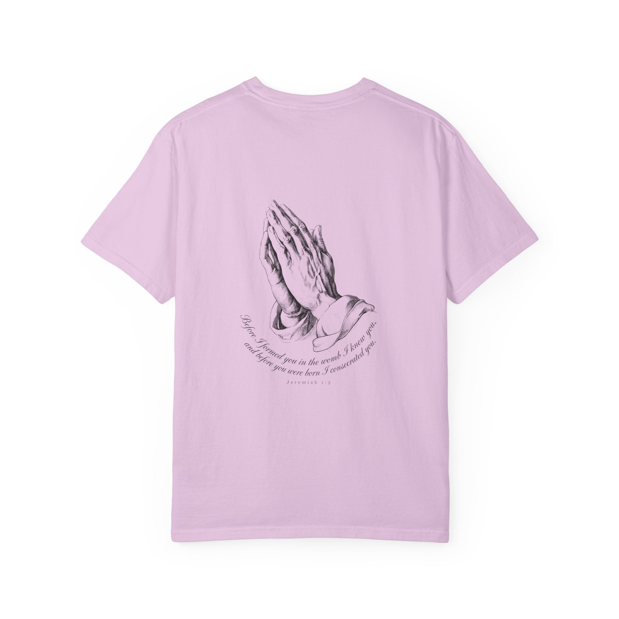 Praying Hands Graphic T-Shirt – Spiritual Vintage Prayer Tee