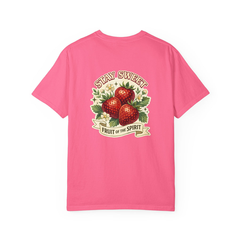 Fruit of the Spirit T‑Shirt — "Stay Sweet" Cross Graphic Tee