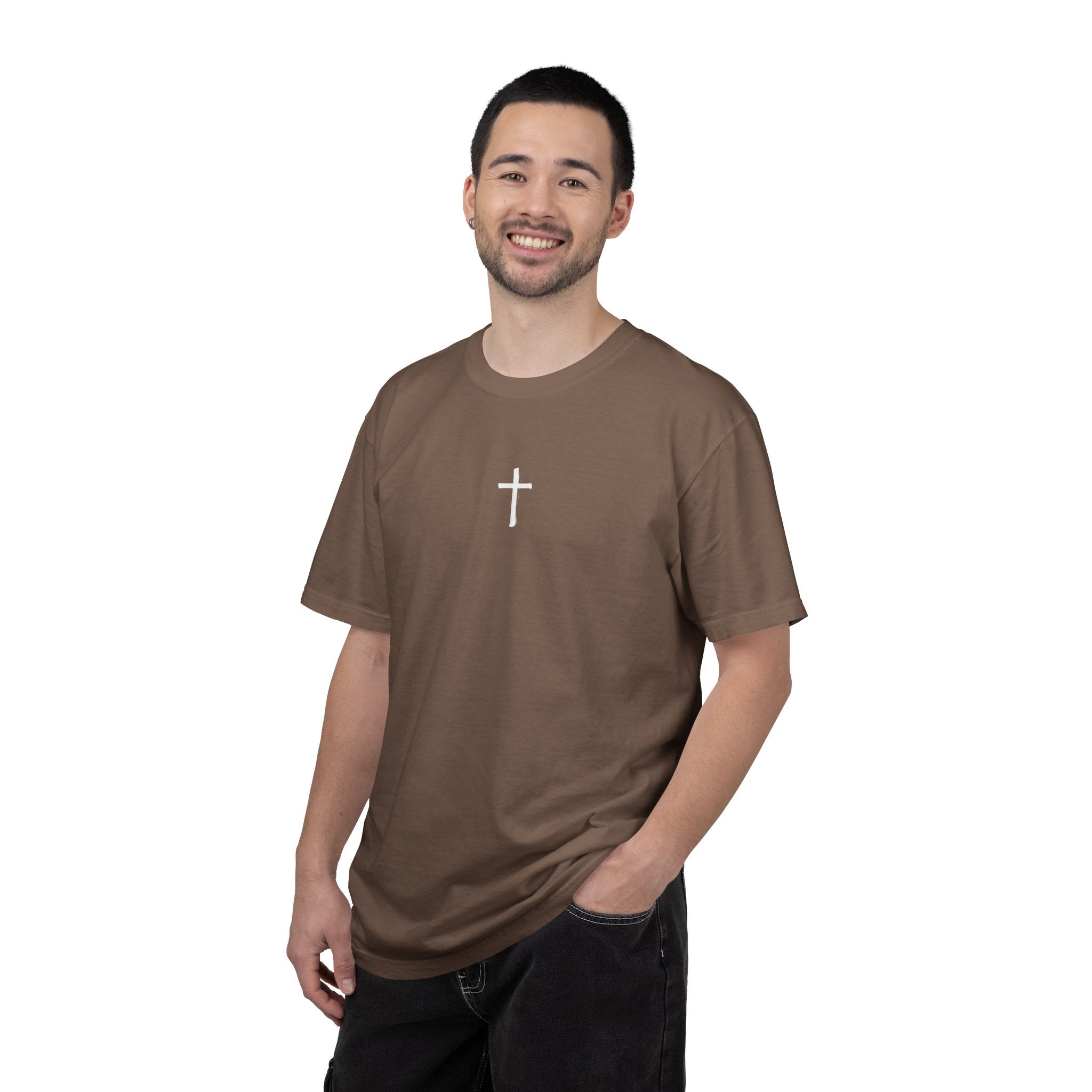 Full Armor T-Shirt — Christian Cross Graphic Tee (Ephesians 6:11)