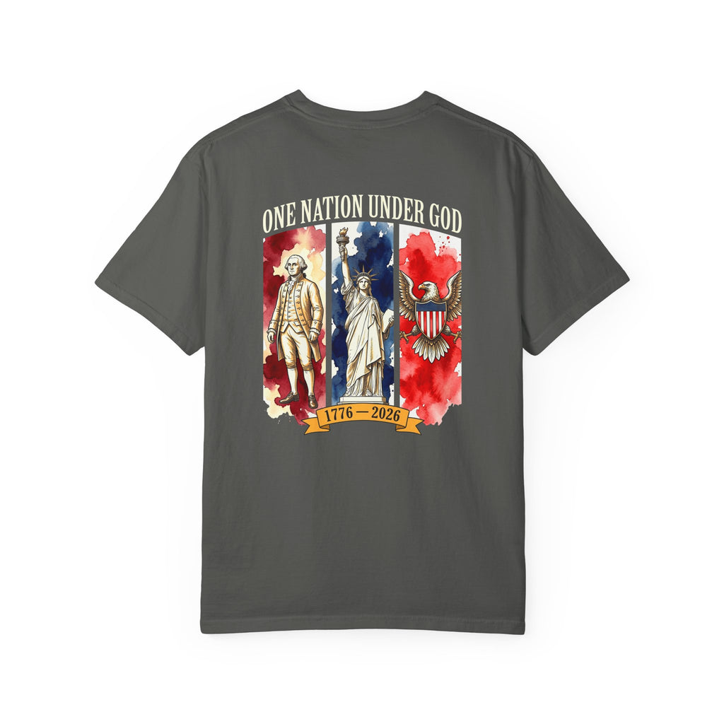 One Nation 04 T-shirt | Christian Cross Tee