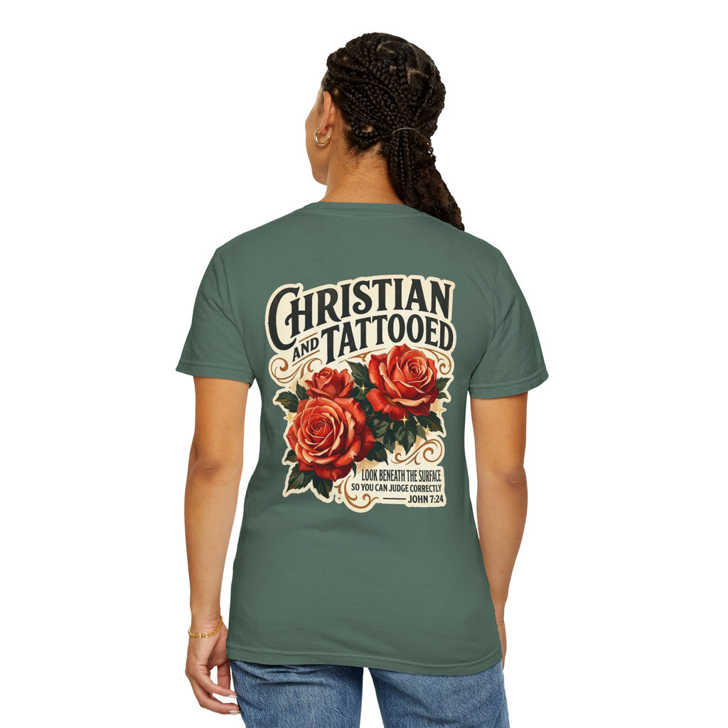 Christian and Tattooed Graphic T-Shirt
