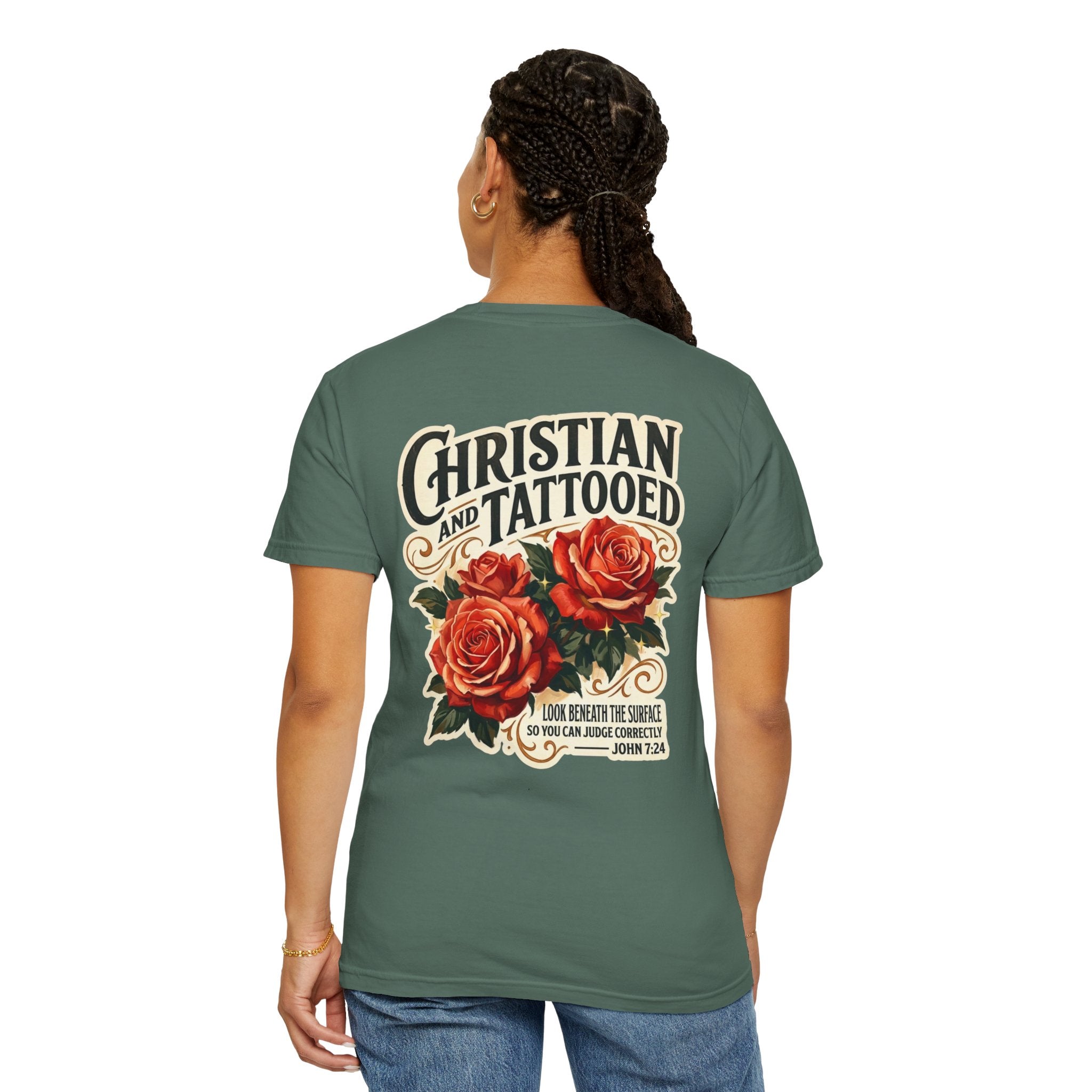 Christian and Tattooed Graphic T-Shirt