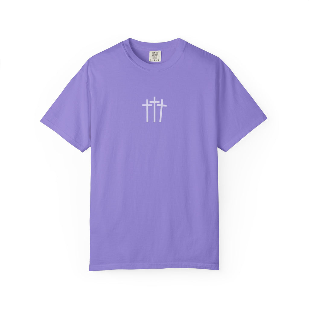 Walk by T-shirt | Christian Cross Tee Bright