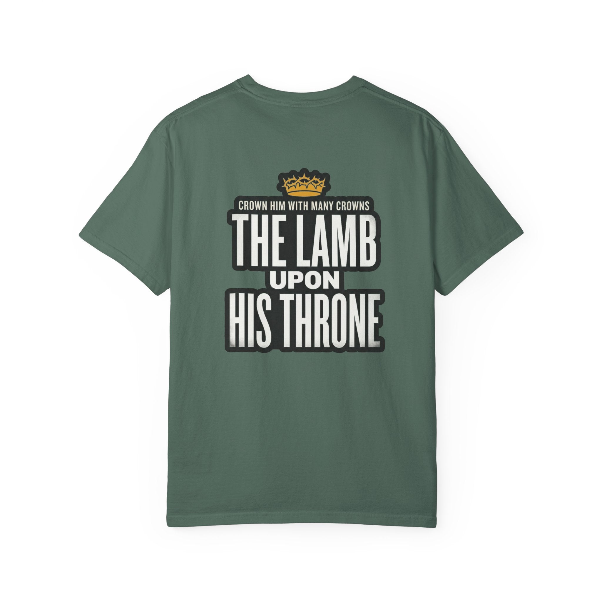 His throne T-shirt | Christian Cross Tee