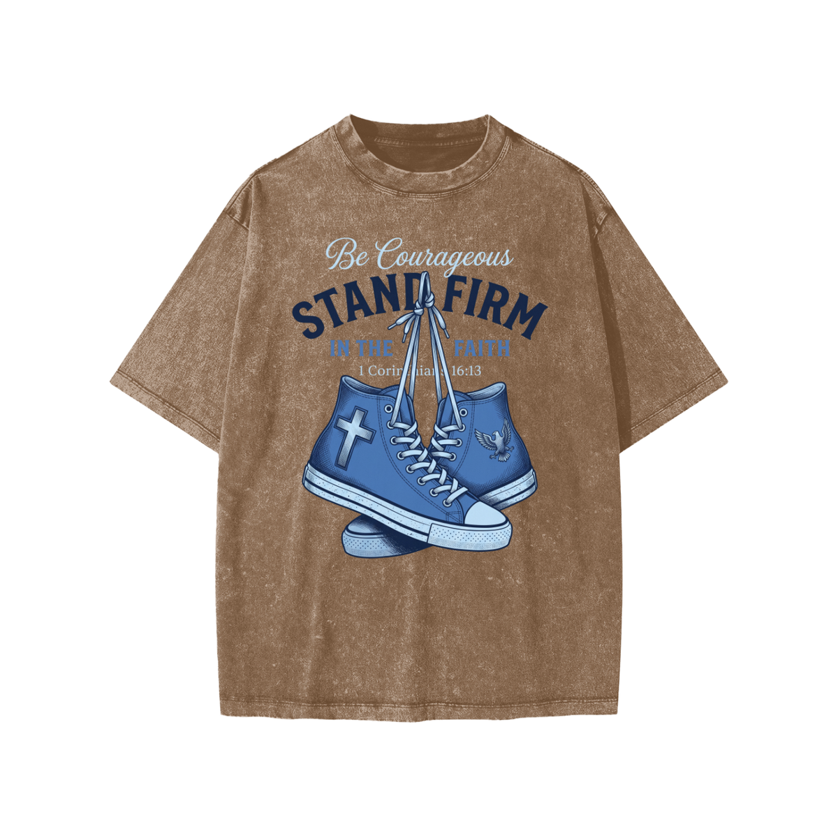 Stand firm Snow Washed Kids' T-Shirt