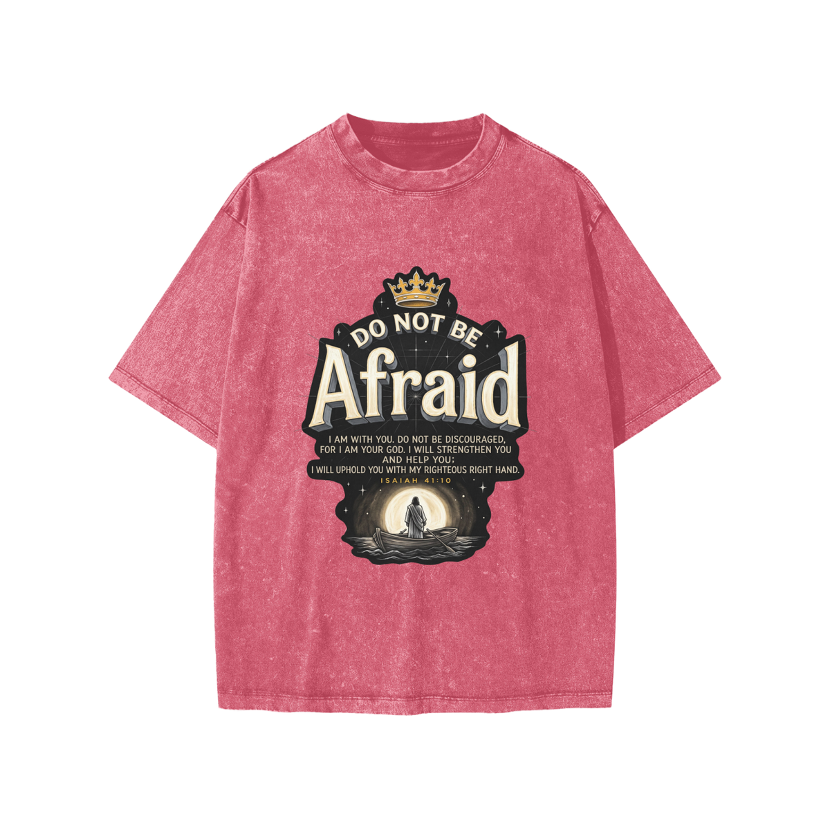 Afraid Snow Washed Kids' T-Shirt