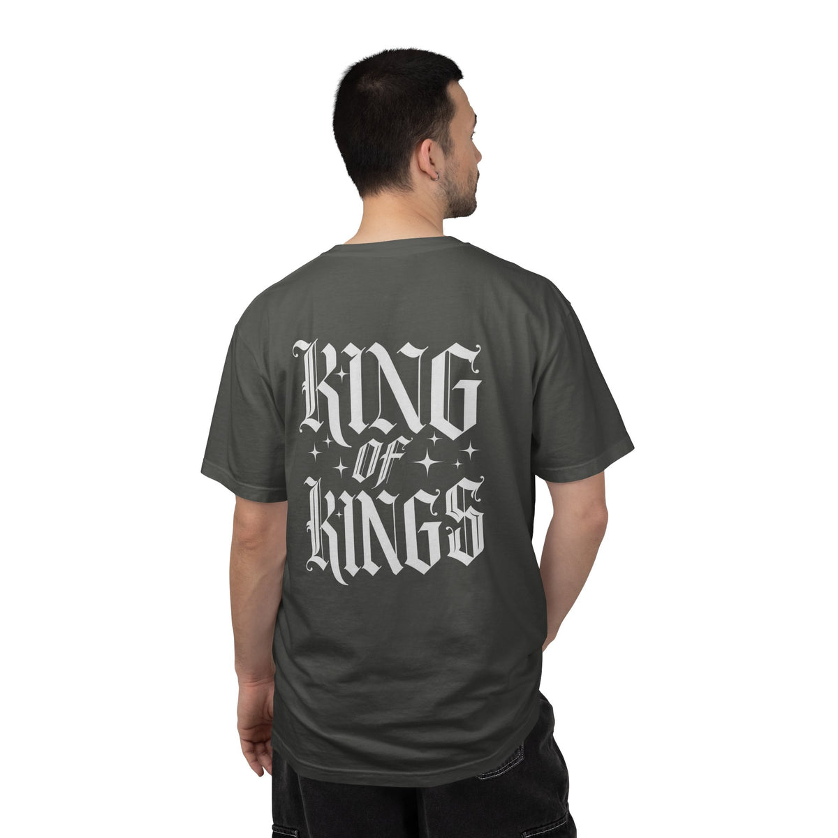 King of Kings Graphic T-Shirt — Vintage Gothic Christian Tee