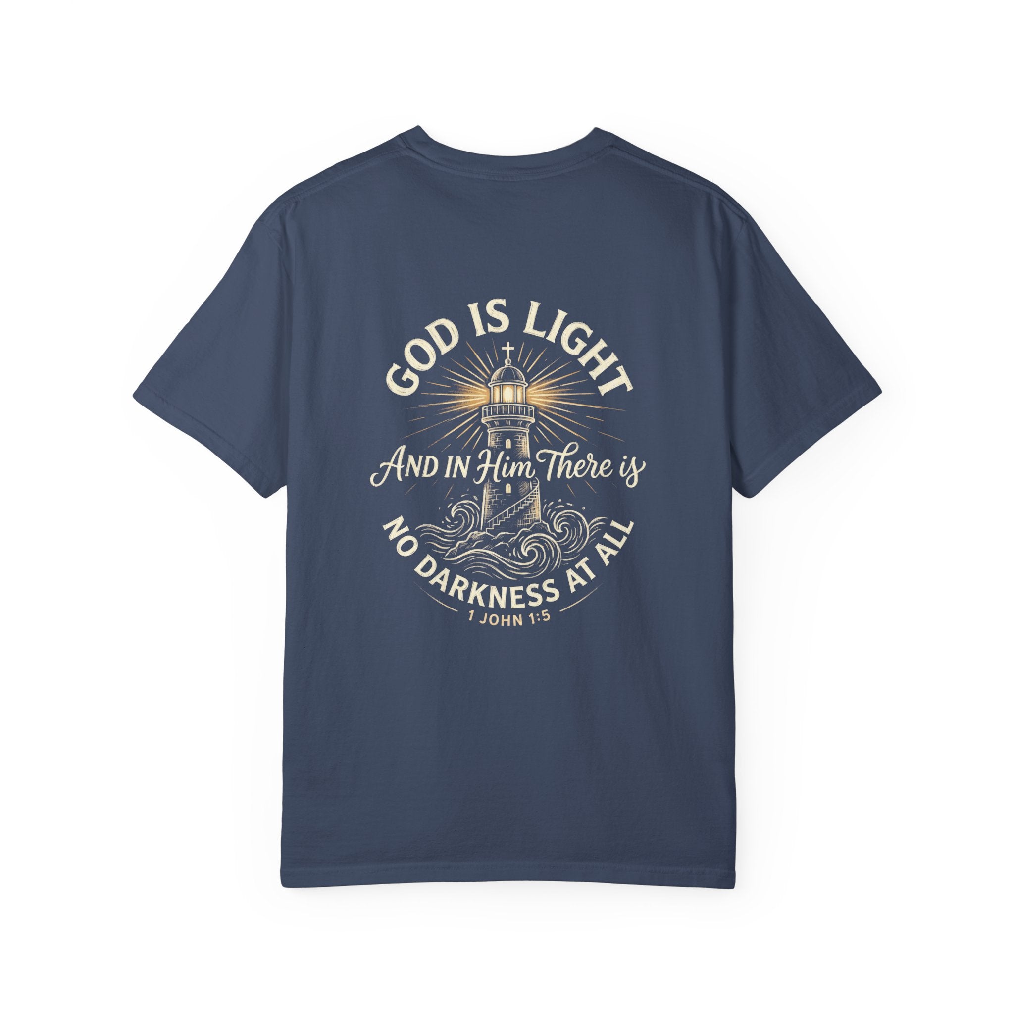 No darkness T-shirt | Christian Cross Tee