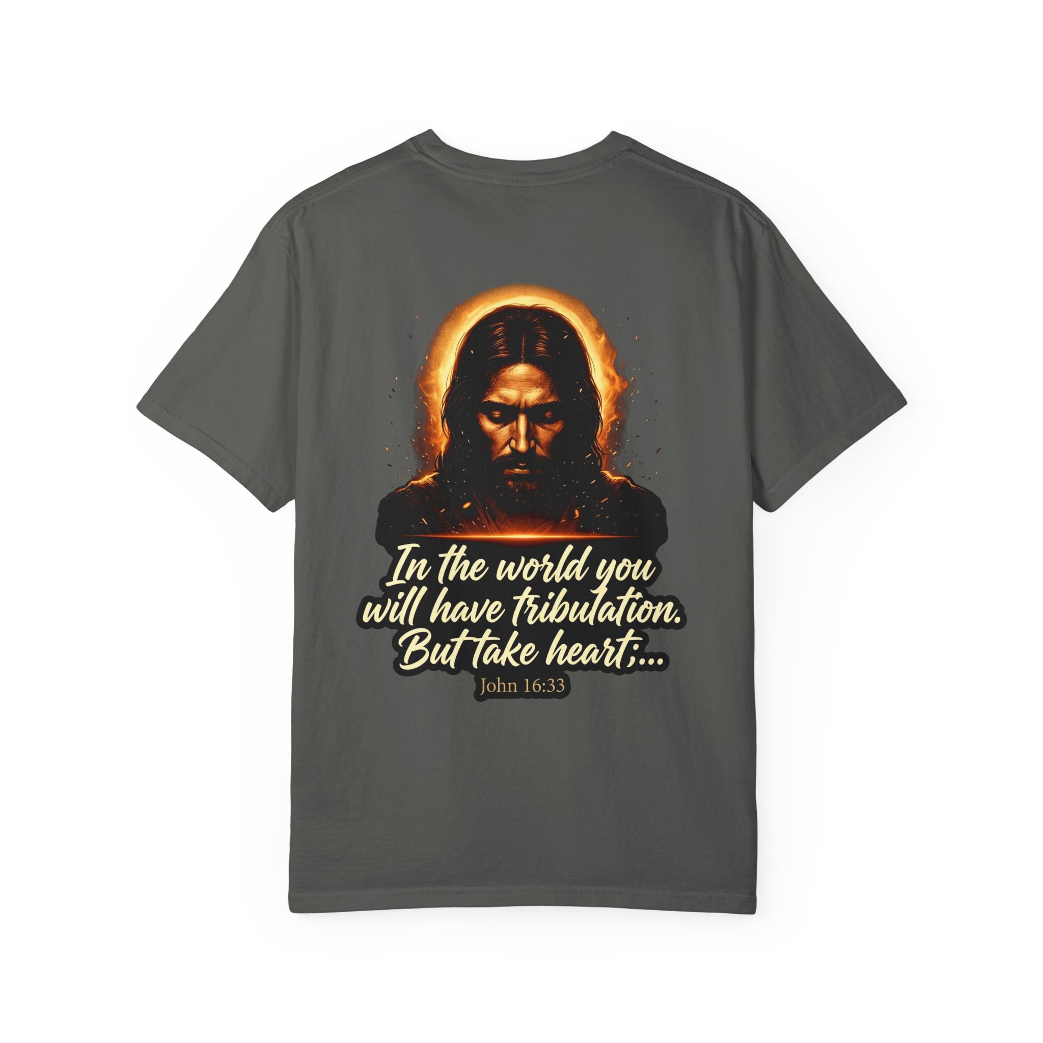 But take heart T-shirt | Christian Cross Tee