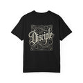 Disciple Cross T‑Shirt — Vintage Script Back Graphic Christian Tee