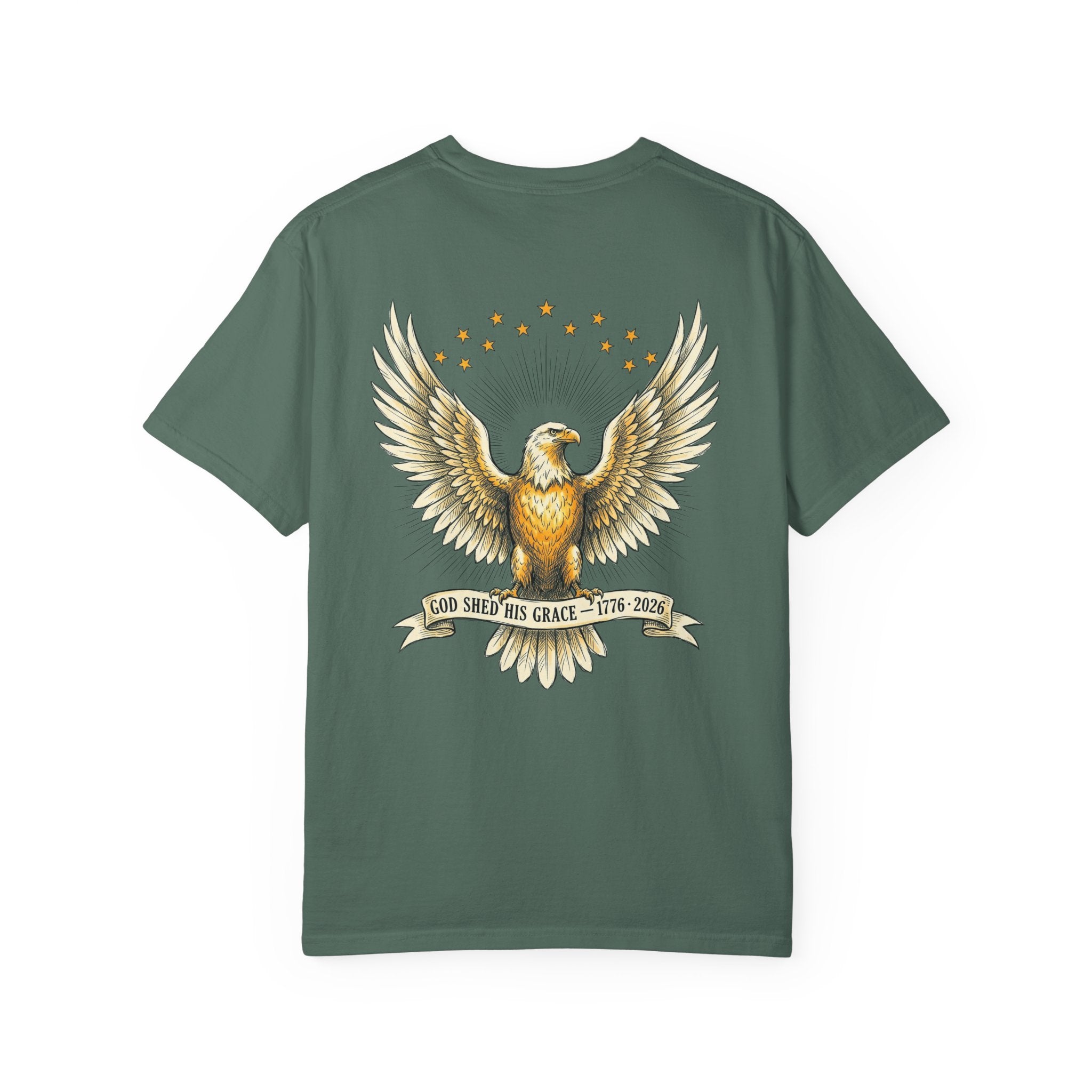 1976-2026 Grace T-shirt | Christian Cross Tee