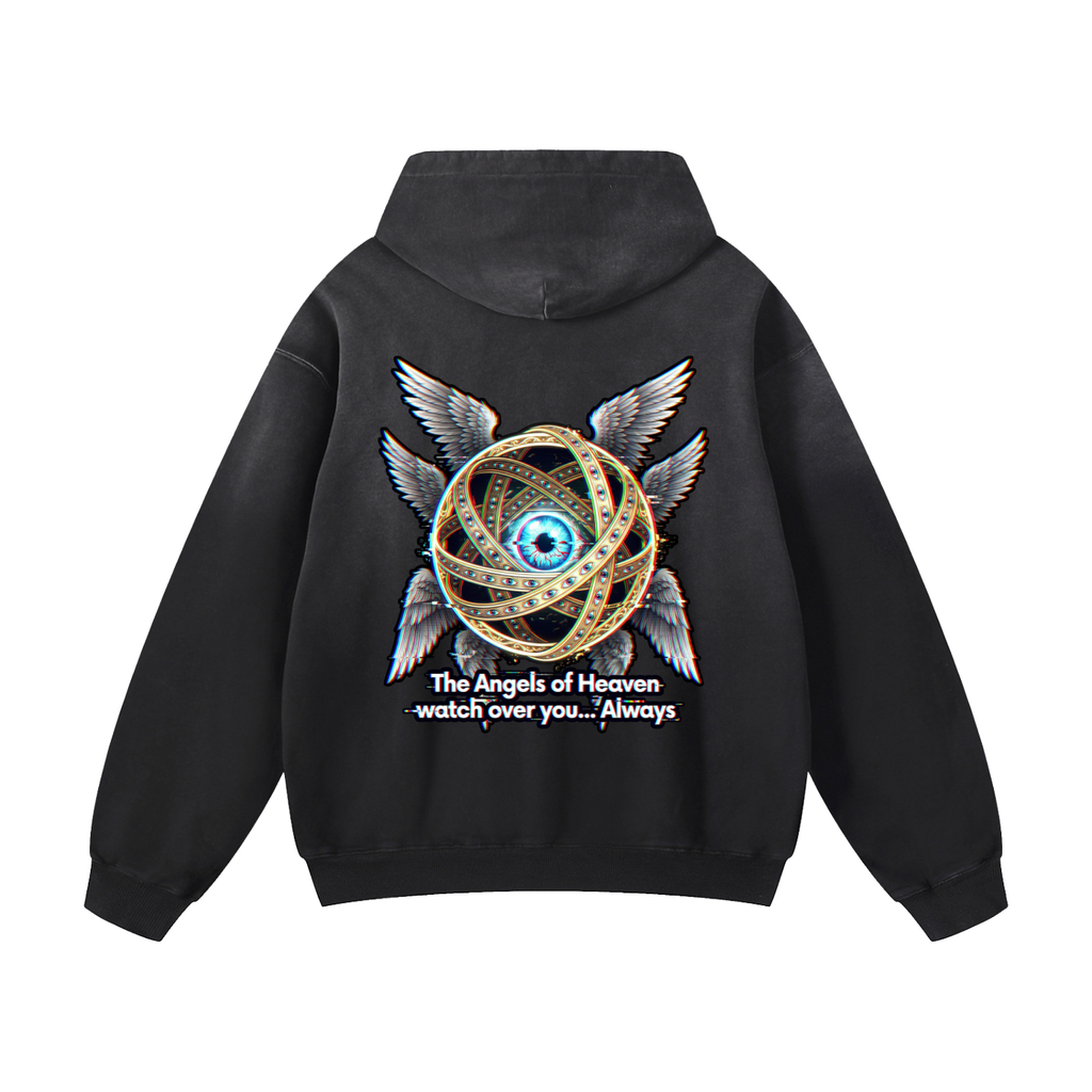 Angel Heavyweight Sunfade Oversized Hoodie
