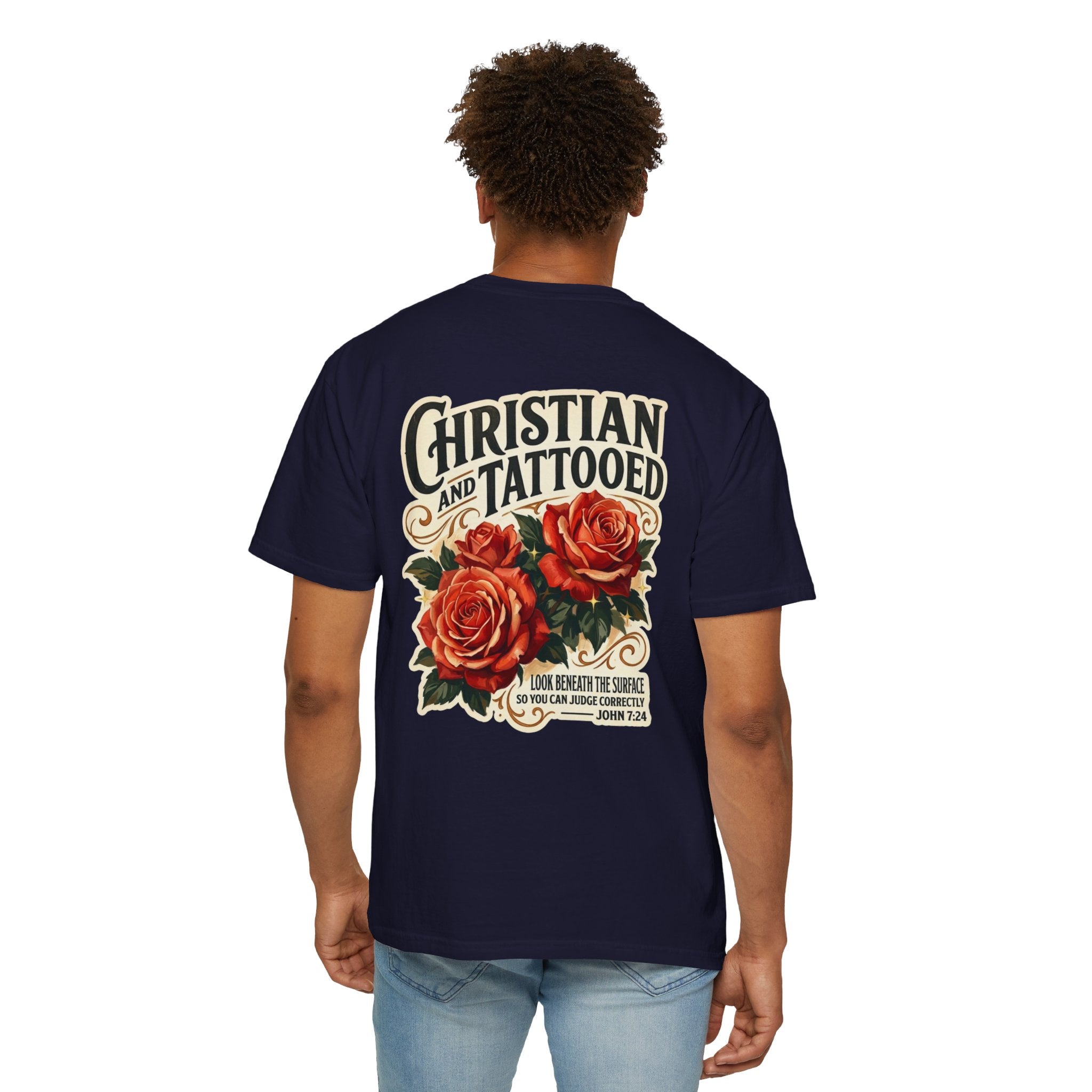 Christian and Tattooed Graphic T-Shirt