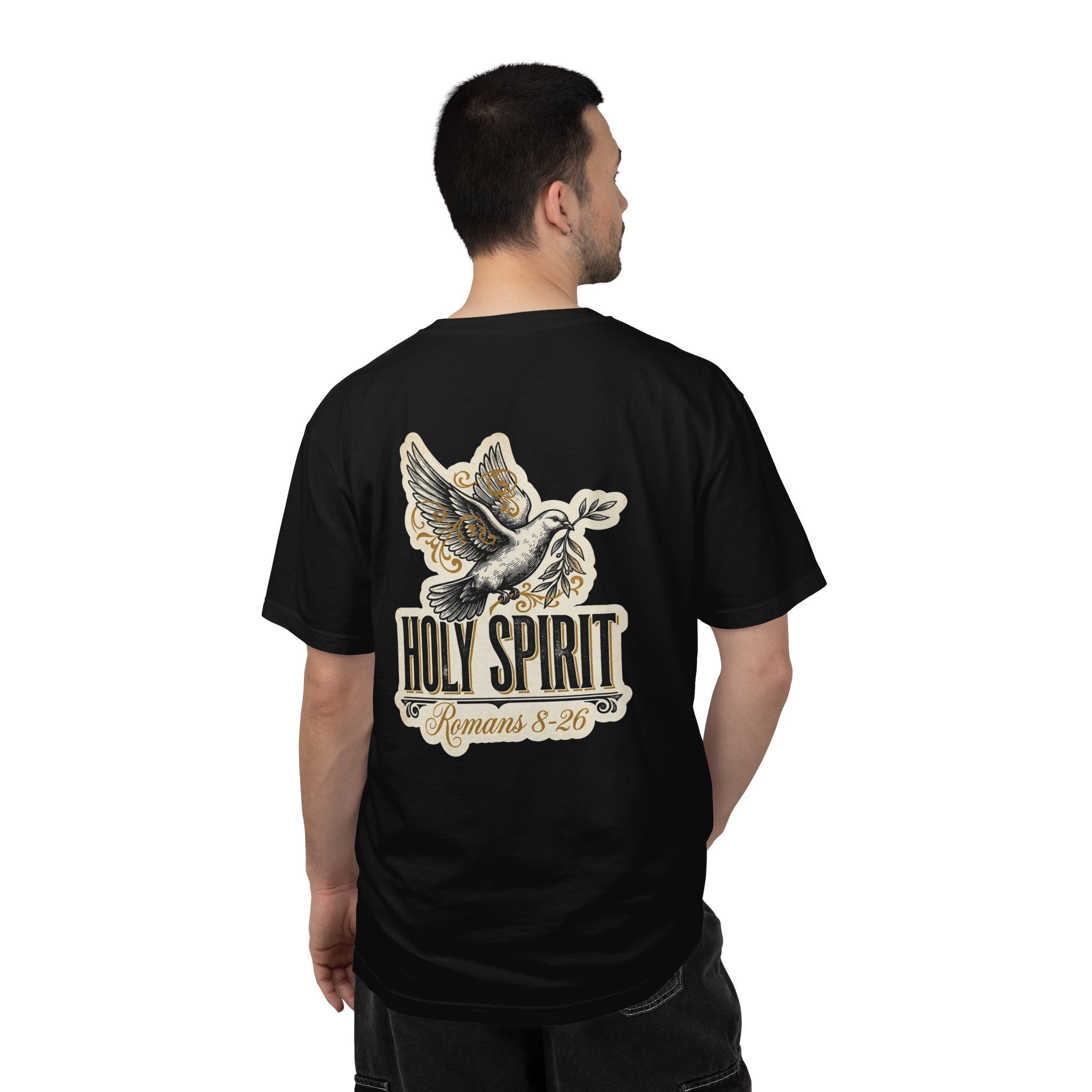 Holy Spirit Dove T‑Shirt — Romans 8:20 Christian Tee