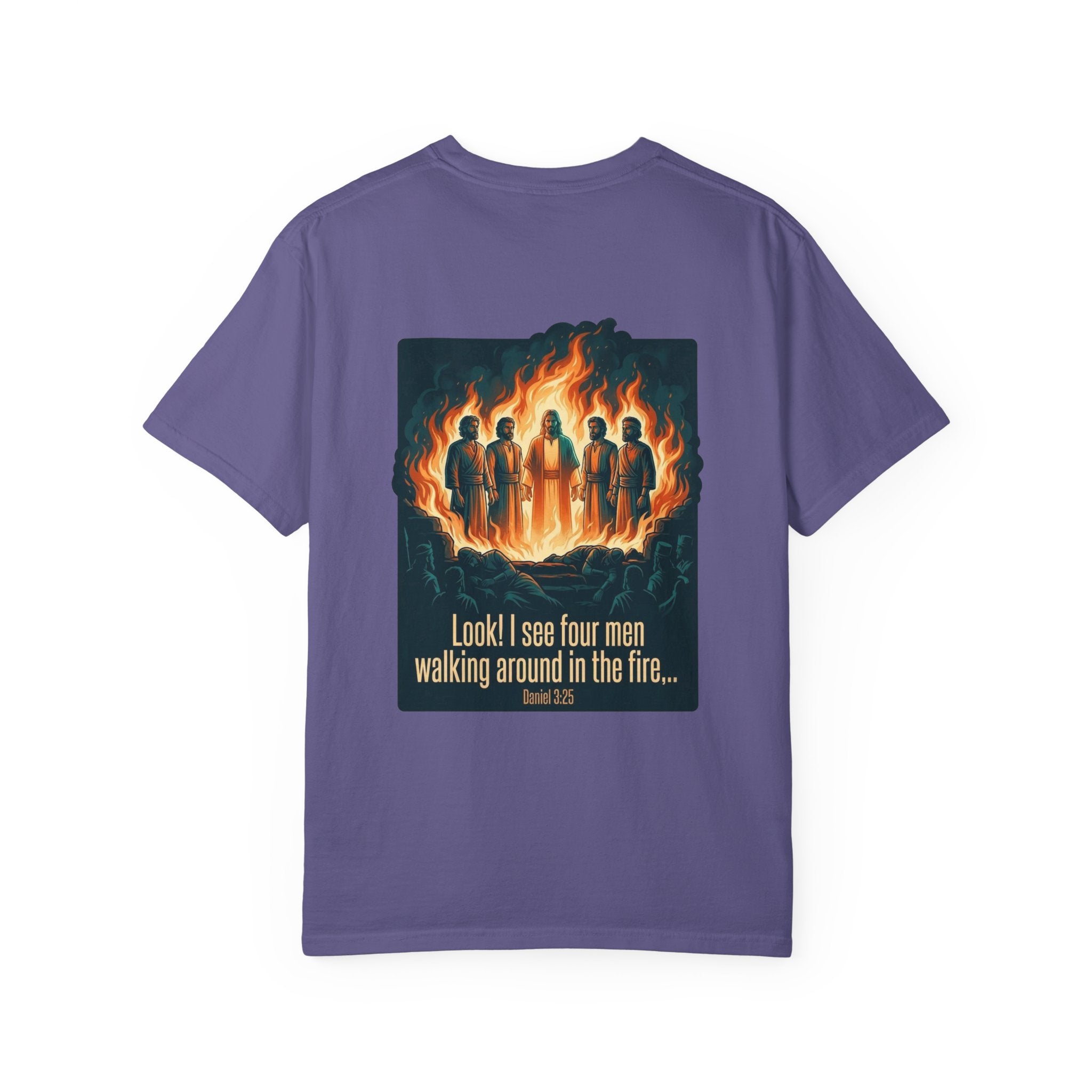 In the Fire T-shirt | Christian Cross Tee ALT LIGHT