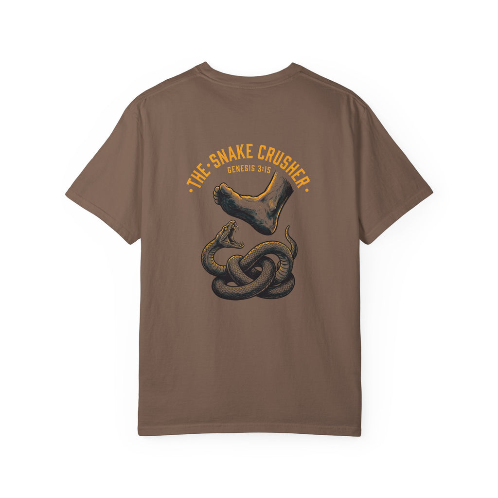 Snake Crusher T-shirt | Christian Cross Tee