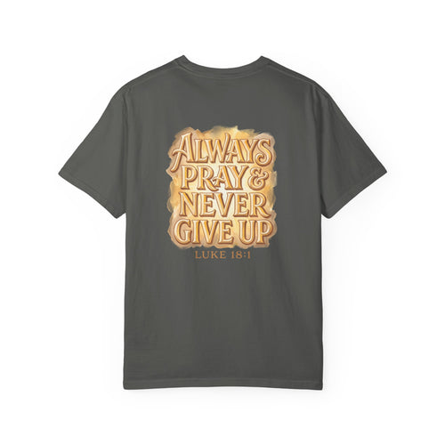 Always Pray T-shirt | Christian Cross Tee