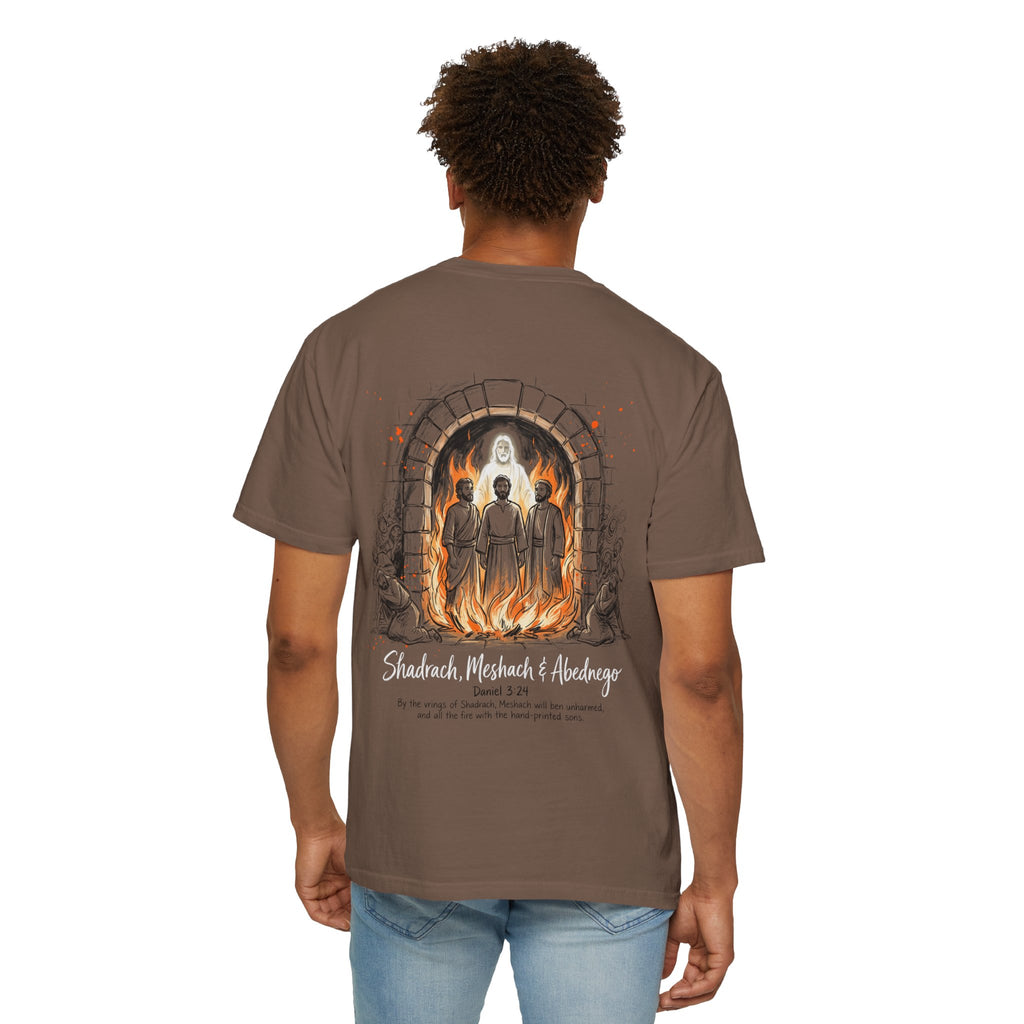 Faith T-Shirt — Shadrach, Meshach & Abednego Fiery Furnace Graphic Tee
