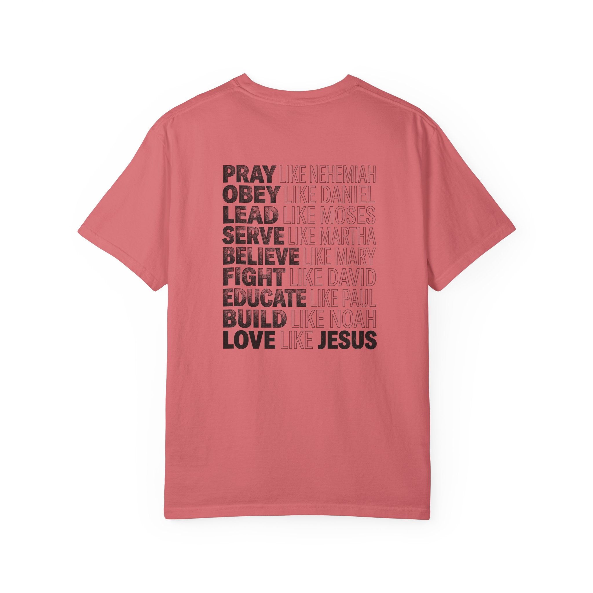 Copy of Religious Graphic T-Shirt — “As It Is Written: There Is None Righteous, Not One” with Cross
