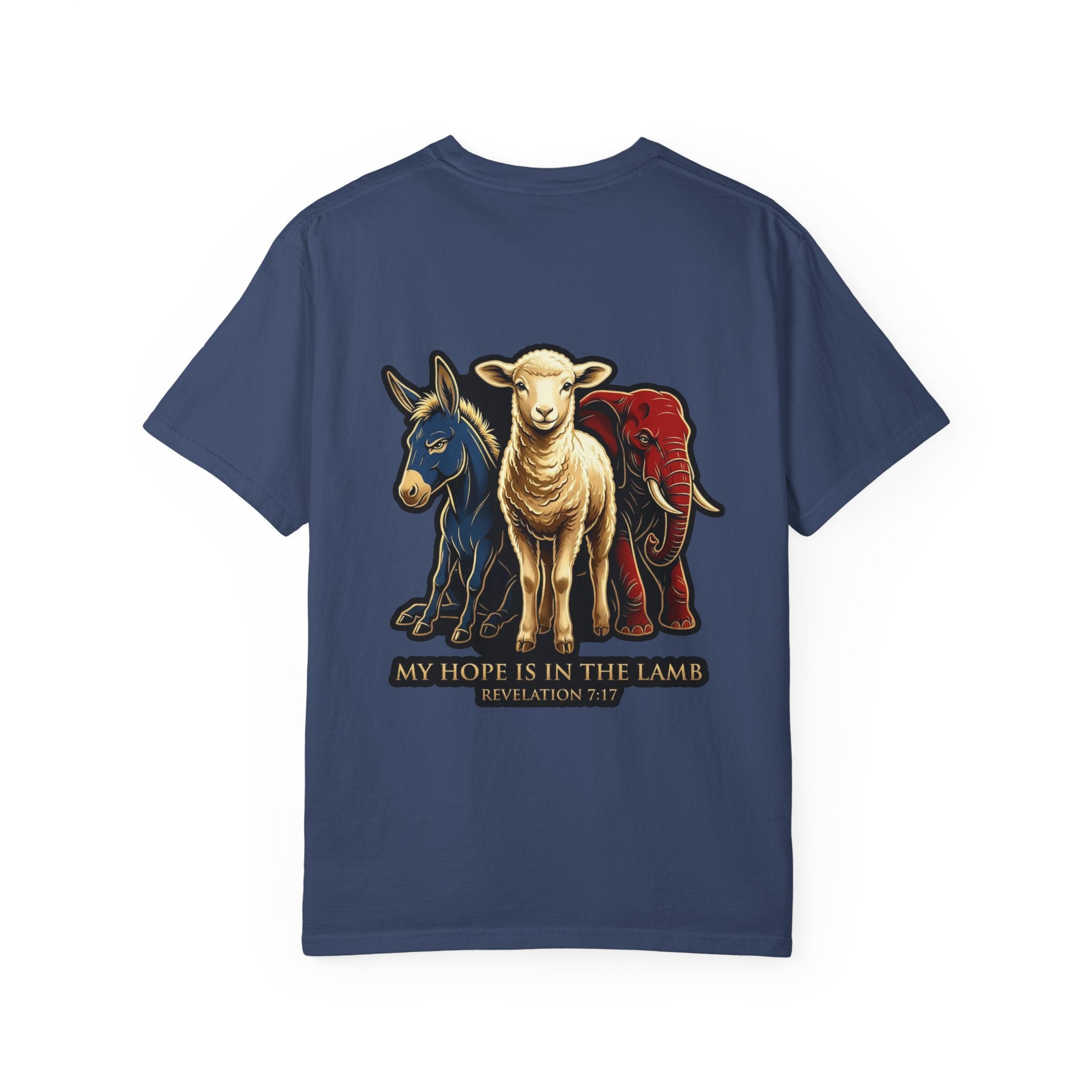 Christian Lamb Tee — "My Hope Is In The Lamb" Graphic T-Shirt