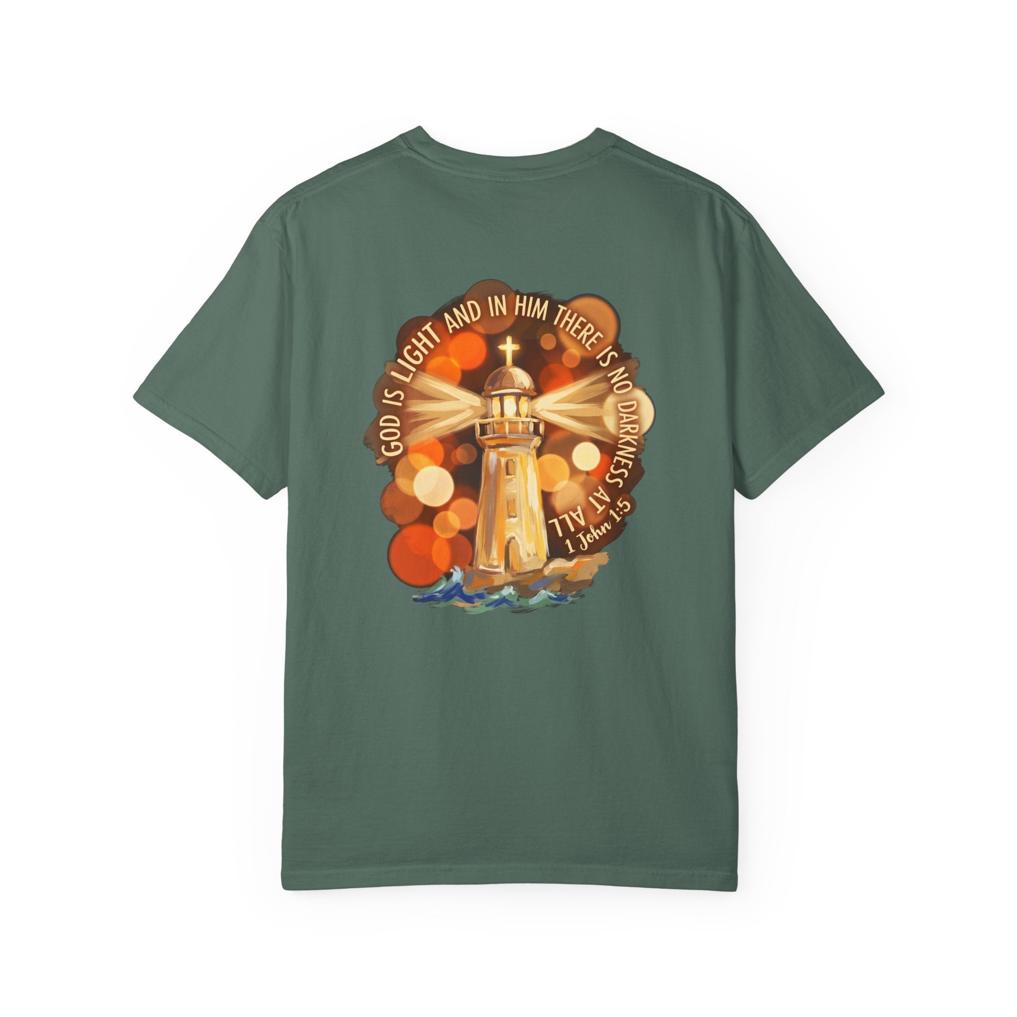 God is light T-shirt | Christian Cross Tee ALT COLOR