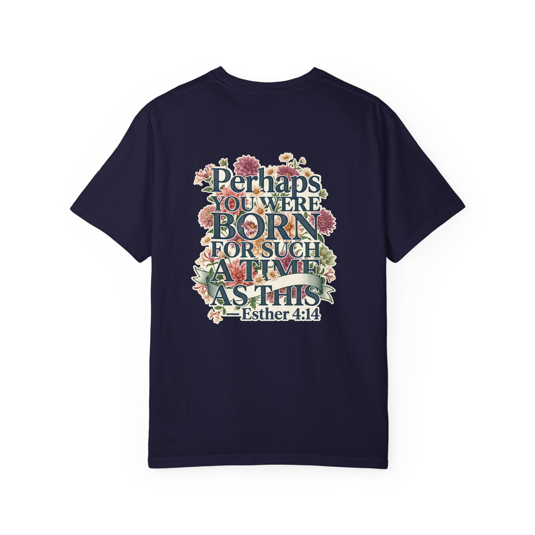 Born for this time Christian Cross T-Shirt — "I Surrender All" Vintage Faith Graphic Tee