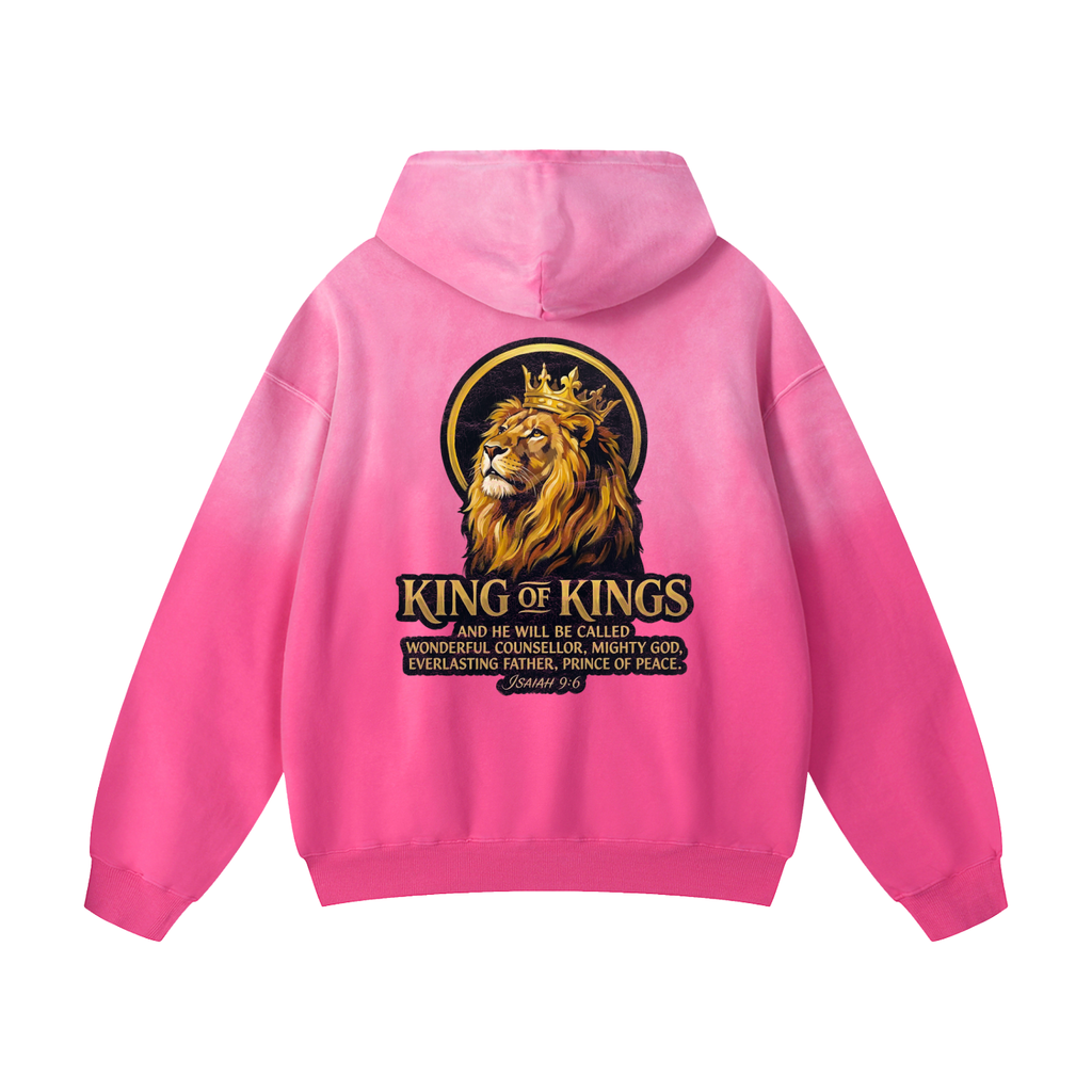 King of Kings Heavyweight Sunfade Oversized Hoodie