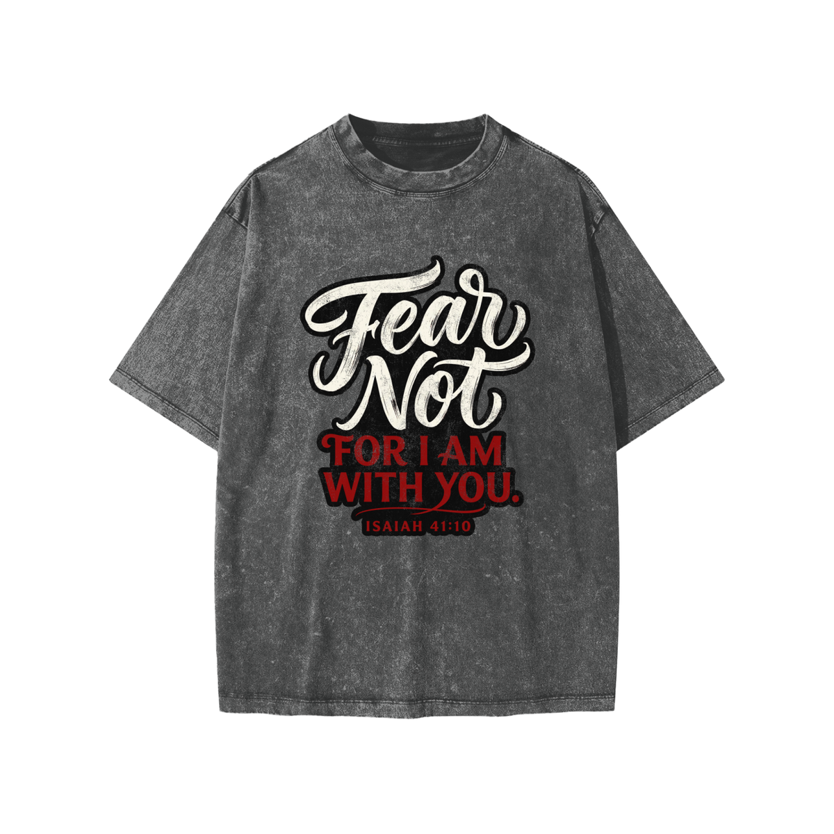 Fear Not Snow Washed Kids' T-Shirt