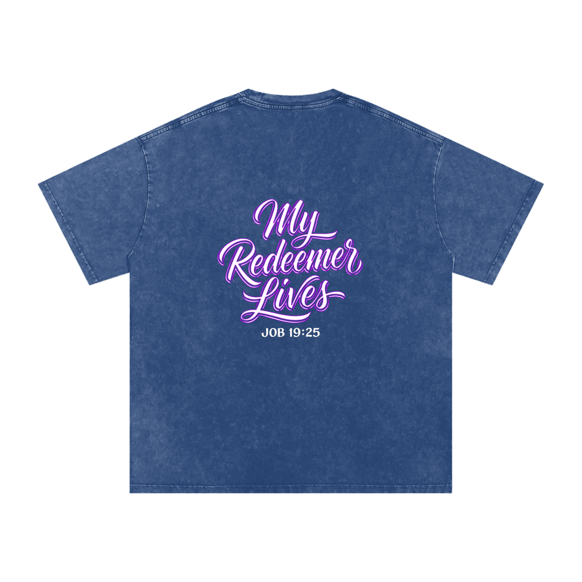 Redeemer Snow Washed Oversized Cotton T-Shirt