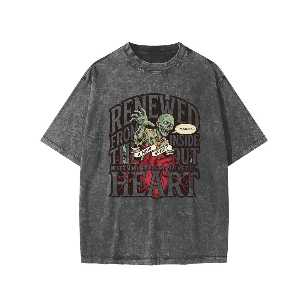 Zombie Snow Washed Kids' T-Shirt