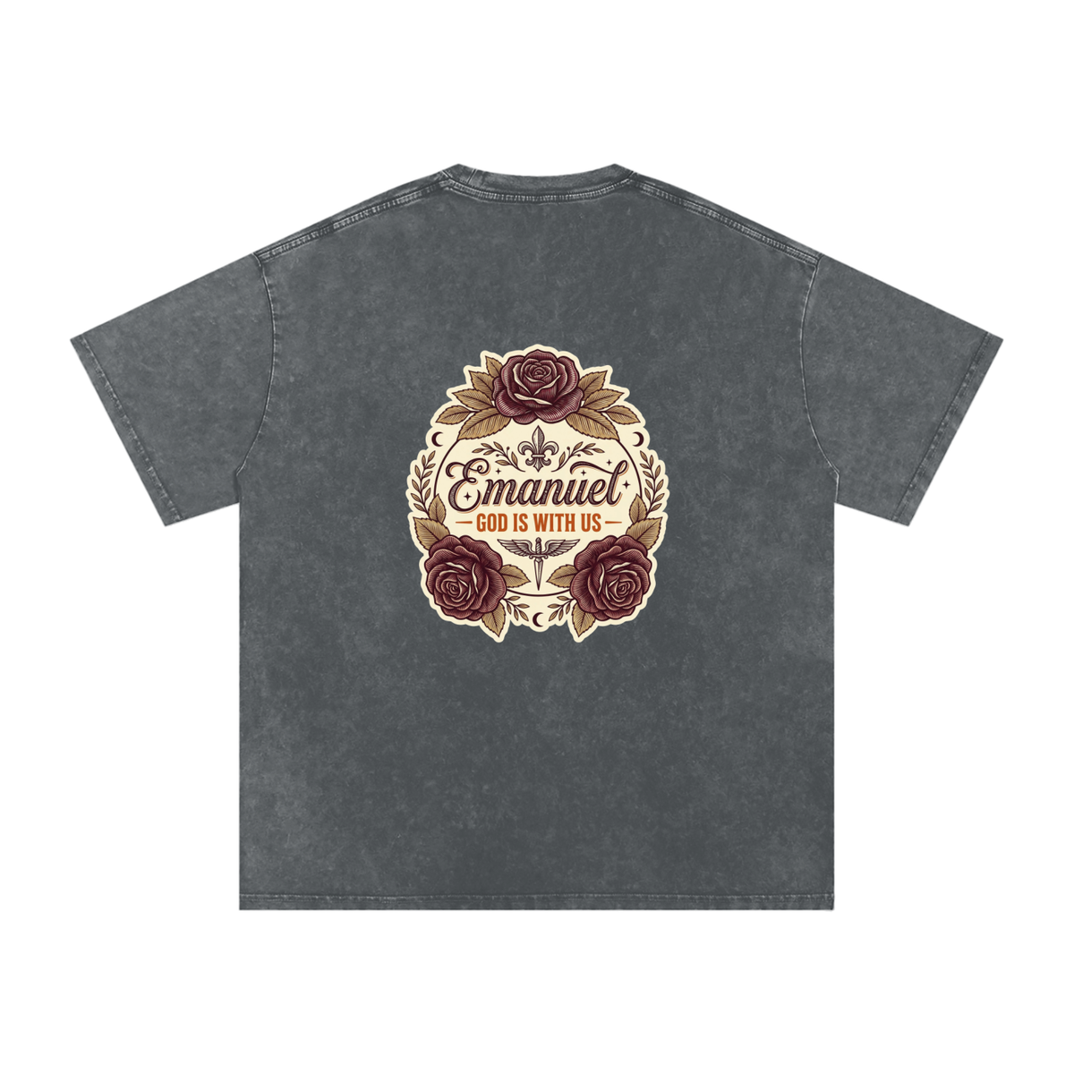 Emanuel Snow Washed Oversized Cotton T-Shirt