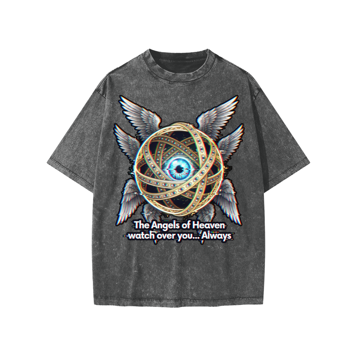 Angel Snow Washed Kids' T-Shirt