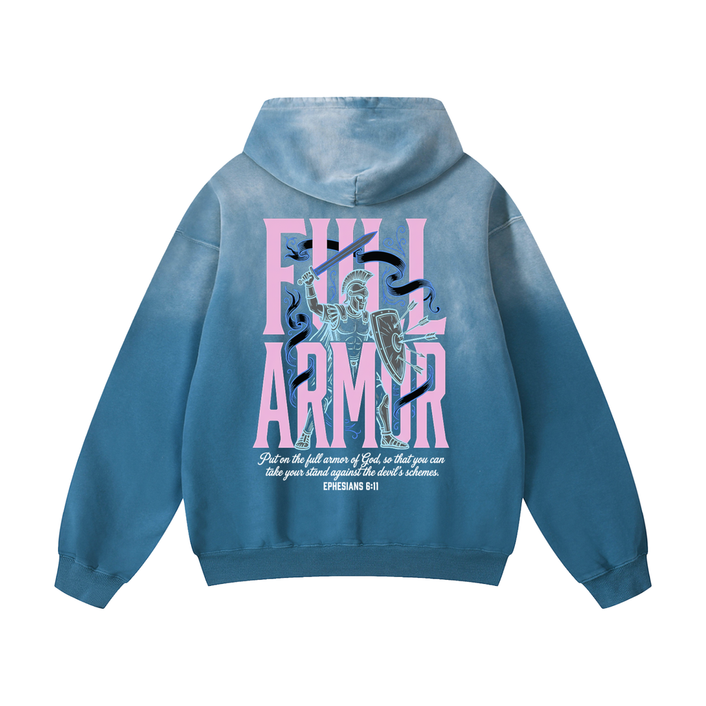 Full Armor Heavyweight Sunfade Oversized Hoodie