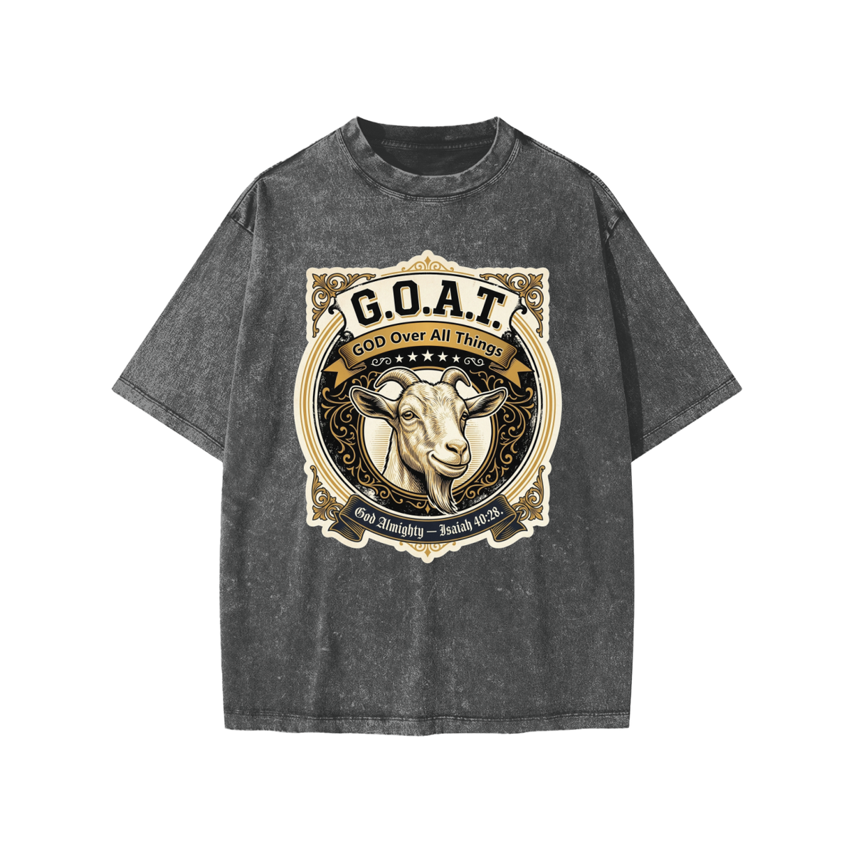 GOAT Snow Washed Kids' T-Shirt