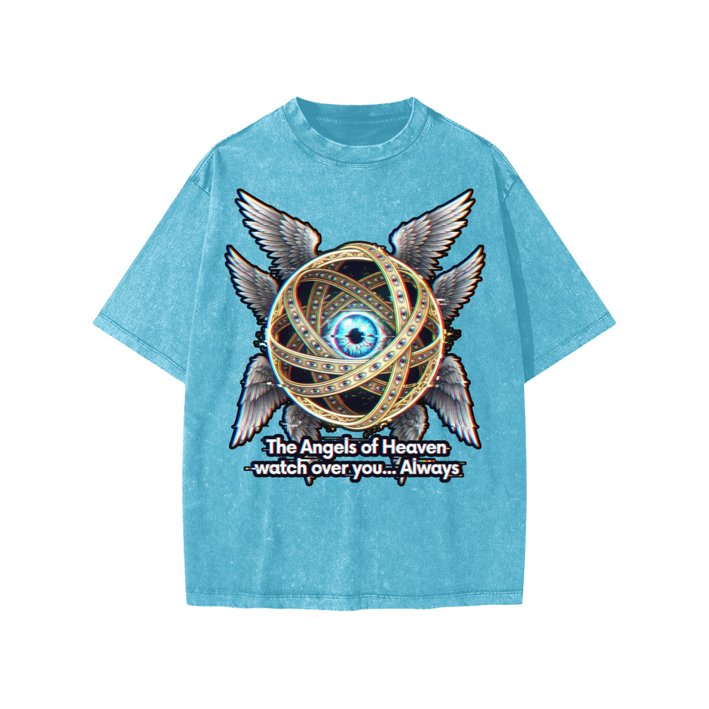 Angel Snow Washed Kids' T-Shirt