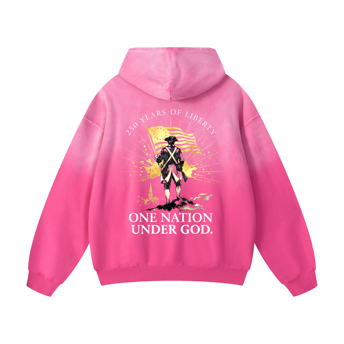 One Nation Heavyweight Sunfade Oversized Hoodie