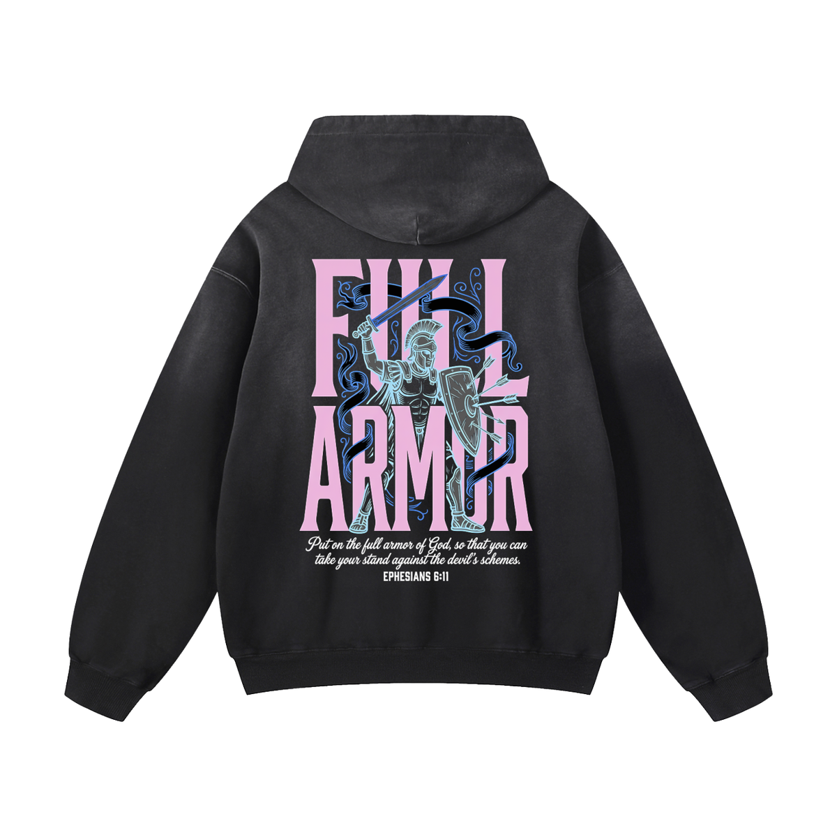 Full Armor Heavyweight Sunfade Oversized Hoodie