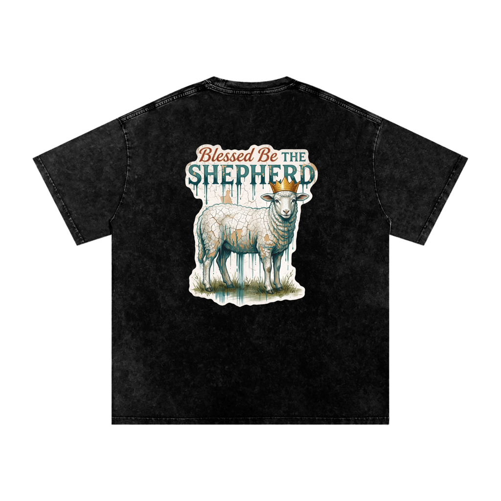Shepherd Snow Washed Oversized Cotton T-Shirt