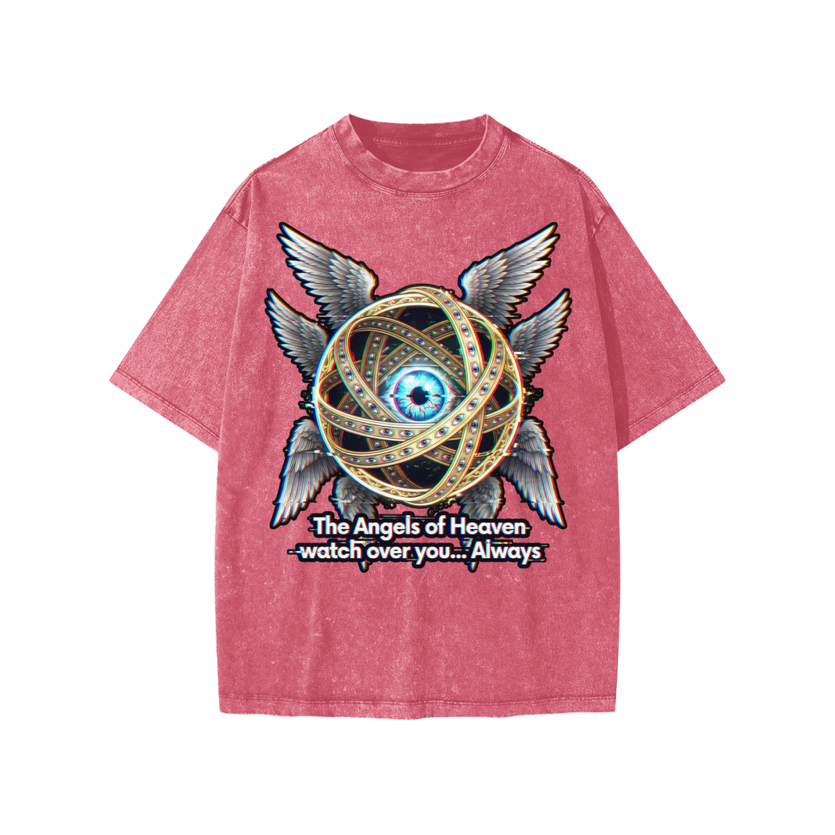 Angel Snow Washed Kids' T-Shirt