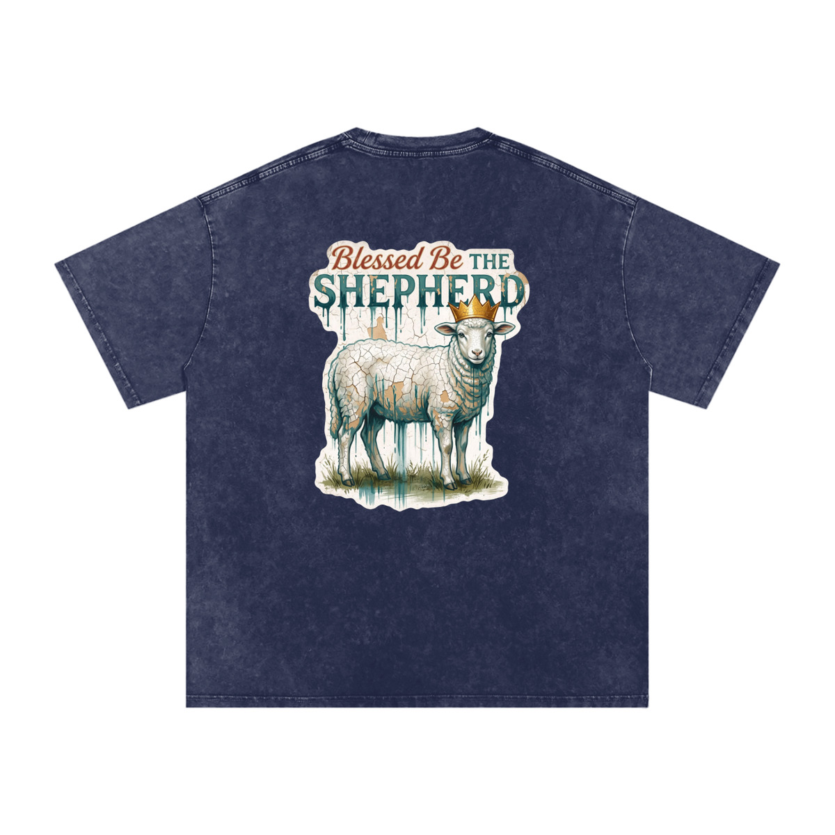 Shepherd Snow Washed Oversized Cotton T-Shirt