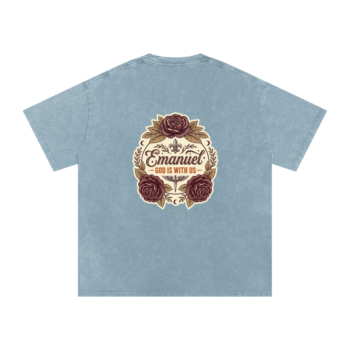 Emanuel Snow Washed Oversized Cotton T-Shirt