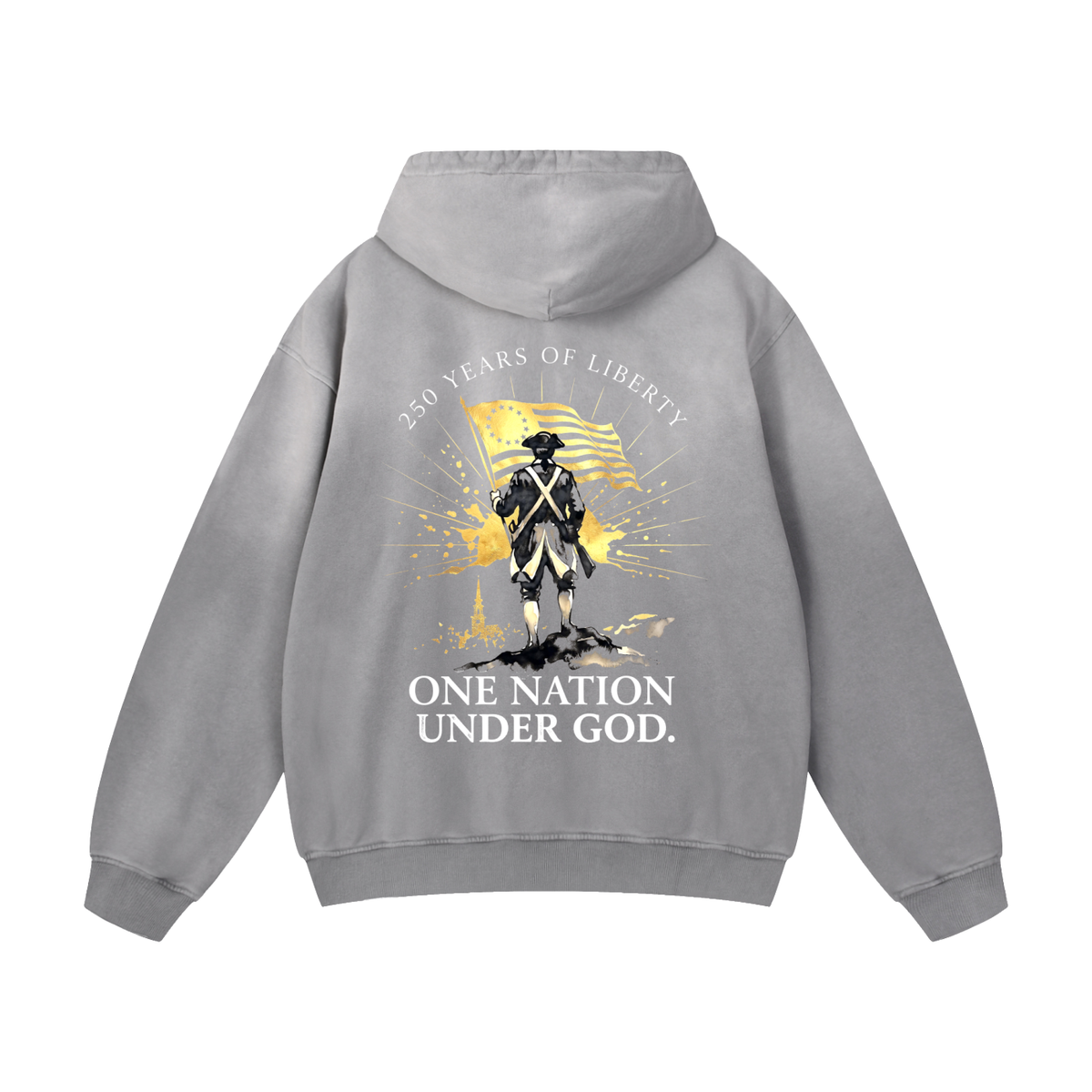 One Nation Heavyweight Sunfade Oversized Hoodie