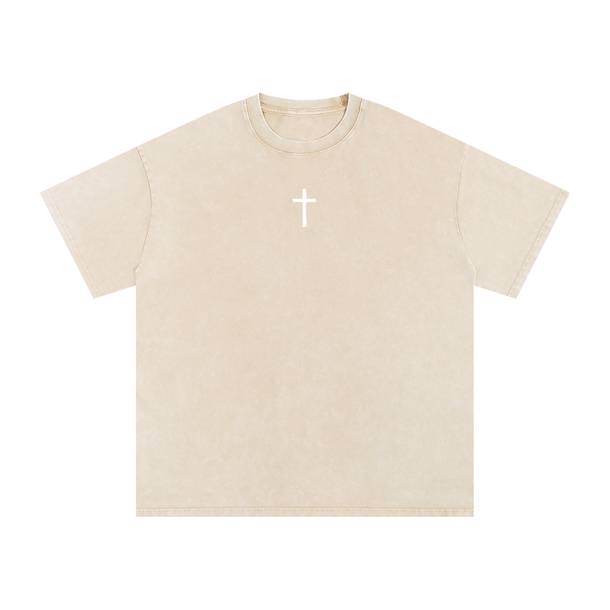 Where are you planted Snow Washed Oversized Cotton T-Shirt